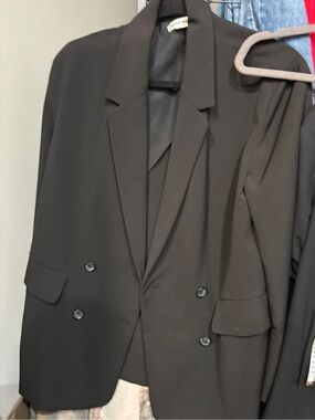 Reformation black blazer!!!
